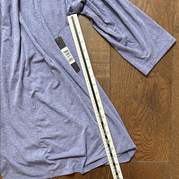 Cyrus Women’s Cardigan Three Quarter Sleeve Soft Purple *New with Tags* Size 2XL - Picture 6 of 8